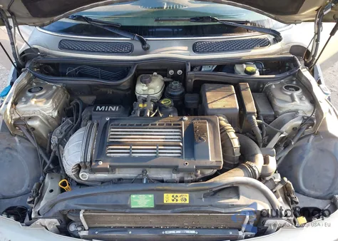 2008 Mini Cooper S из США, поврежденный, VIN WMWRH33558TL96555